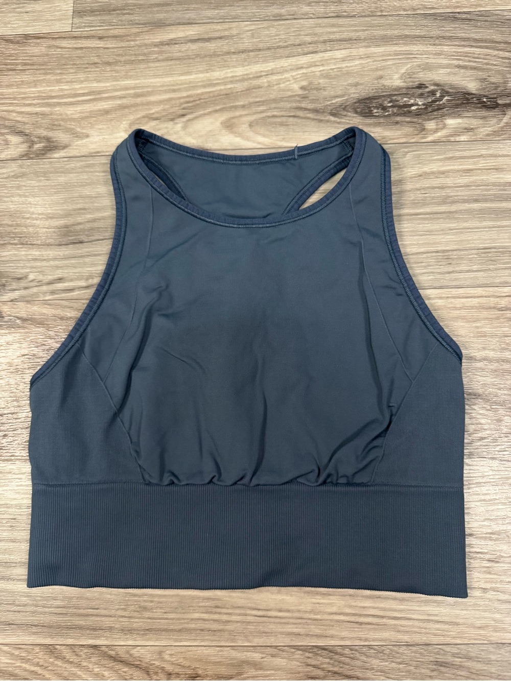 Lululemon Ebb to Train Bra in Iron Blue Size 6